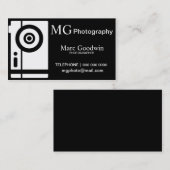 Visitekaartje fotograaf (Voorkant / Achterkant)