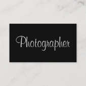 Visitekaartje fotograaf (Achterkant)