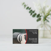 Visitekaartje fotografie (Staand voorkant)