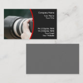 Visitekaartje fotografie (Voorkant / Achterkant)