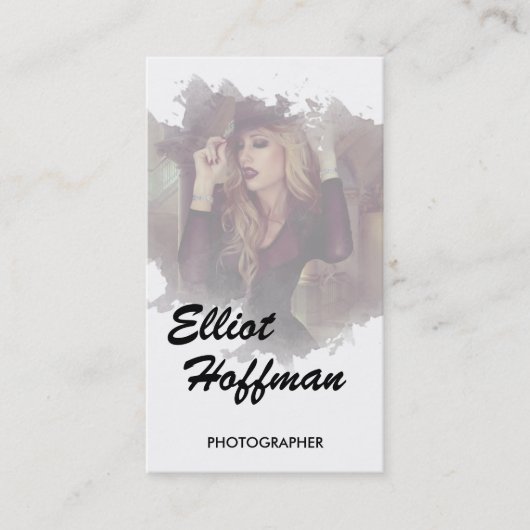 Visitekaartje fotografie (Voorkant)