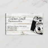 Visitekaartje fotografie (Achterkant)