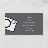 Visitekaartje Fotoservices (Achterkant)