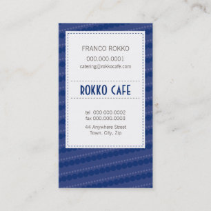 VISITEKAARTJE :: Funky Menu 2