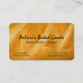 visitekaartje gebakken brood (Voorkant)