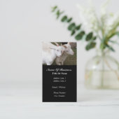 Visitekaartje geitenhouderij (Staand voorkant)