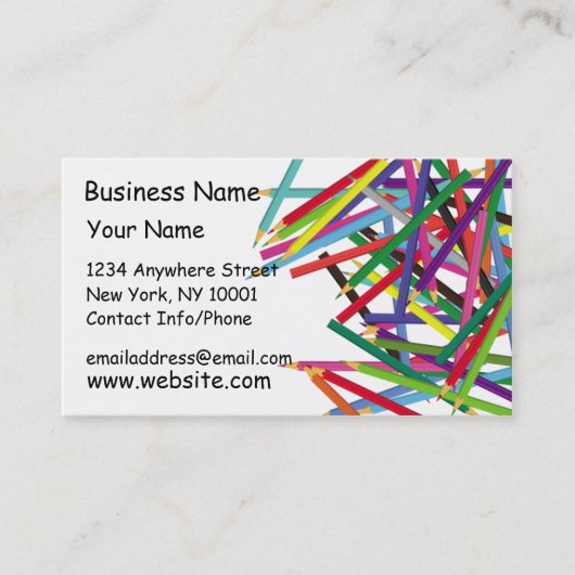 visitekaartje gekleurde pennen 2 (Voorkant)