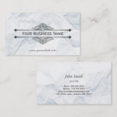 Visitekaartje gekreukeld papier (Voorkant / Achterkant)