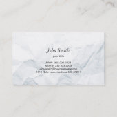 Visitekaartje gekreukeld papier (Achterkant)