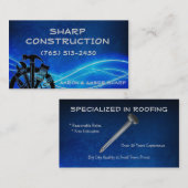 Visitekaartje gereedschap (Voorkant / Achterkant)