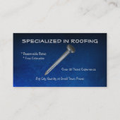 Visitekaartje gereedschap (Achterkant)