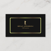 Visitekaartje Golf Instructor (Voorkant)