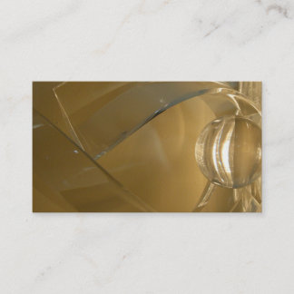visitekaartje - gouden abstract