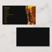 Visitekaartje goudmunten (Voorkant / Achterkant)