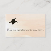 Visitekaartje Grebe/Natuur (Achterkant)