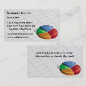 visitekaartje Green Pie Grafiek 2 (Voorkant / Achterkant)