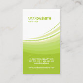 Visitekaartje Groene golven (Voorkant)