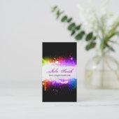 Visitekaartje Grunge Design (Staand voorkant)