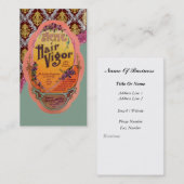 Visitekaartje Hair Cream Poster (Voorkant / Achterkant)