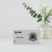 Visitekaartje Halloween Witches (Staand voorkant)