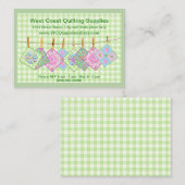 visitekaartje - Het Quleren van Koud - personalise (Voorkant / Achterkant)