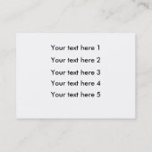 Visitekaartje hout (Achterkant)