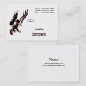 Visitekaartje Hunting Eagle (Voorkant / Achterkant)