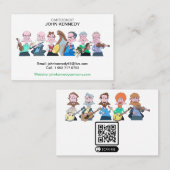 Visitekaartje (Iers) (Voorkant / Achterkant)