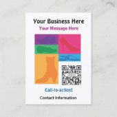 visitekaartje kalender-etalages (Achterkant)