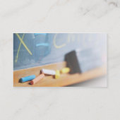 Visitekaartje Kalk Board (Achterkant)