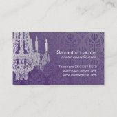 Visitekaartje Kassy Event Planner (Achterkant)