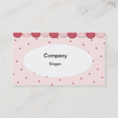 Visitekaartje Kinder partij (Achterkant)