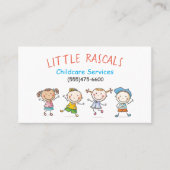 Visitekaartje kinderdagverblijven (Voorkant)