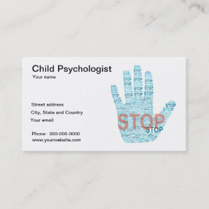 Visitekaartje kinderpsycholoog