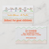 visitekaartje kindervriendschap (Voorkant / Achterkant)