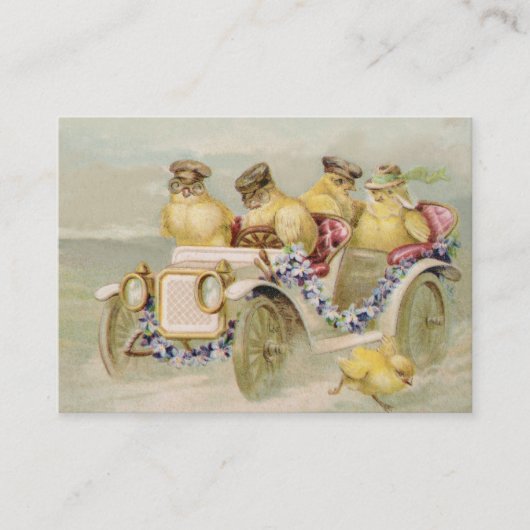 Visitekaartje kippen met vrije uitloop (Voorkant)