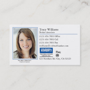 Visitekaartje: Klassieke foto Visitekaartje