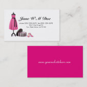 Visitekaartje kleding (Voorkant / Achterkant)