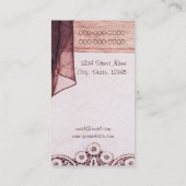 visitekaartje  kledingwinkel (Achterkant)