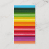 Visitekaartje Kleurpotlood (Achterkant)