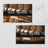 Visitekaartje Koekjesbakkersverkoop (Voorkant / Achterkant)