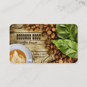 visitekaartje koffiehuis