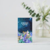 Visitekaartje kosmische kristallen (Staand voorkant)