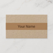 visitekaartje - Kraft - Gepersonaliseerd (Voorkant)