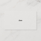 Visitekaartje kranten (Achterkant)