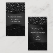 visitekaartje Kristal Bling Strass (Voorkant / Achterkant)