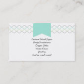 Visitekaartje Kunst en ambachten (Achterkant)