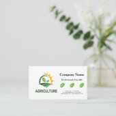 Visitekaartje landbouw (Staand voorkant)