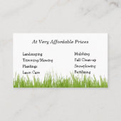 Visitekaartje landschapsarchitectuur (Achterkant)