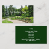 Visitekaartje landschapsarchitectuur (Voorkant / Achterkant)